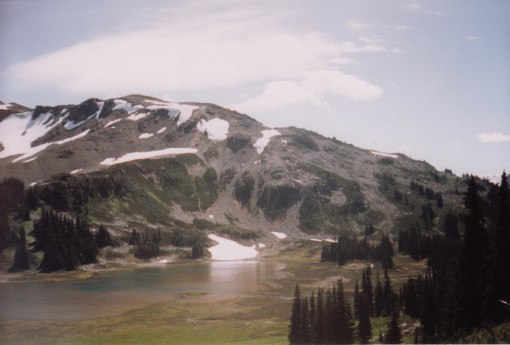 Panorama Ridge from Black Tusk Meadows