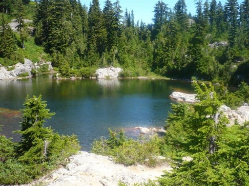 Mystery Lake near Mount Seymour, North Vancouver