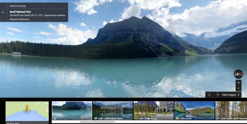 Lake Louise Street View