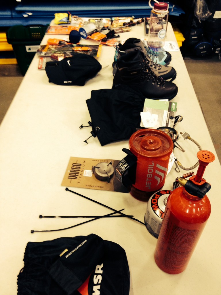 campinggear Vancouver Trails