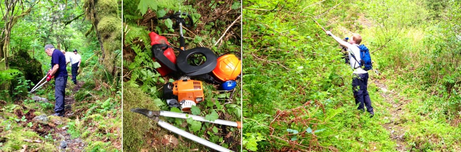 Giving Back – Volunteering For Trail Maintenance