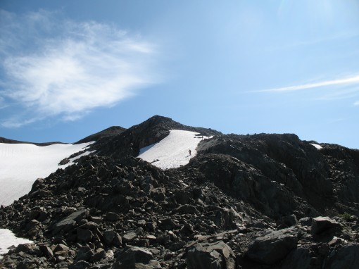 Final Scramble to Panorama Ridge in Garibaldi Provincial Park