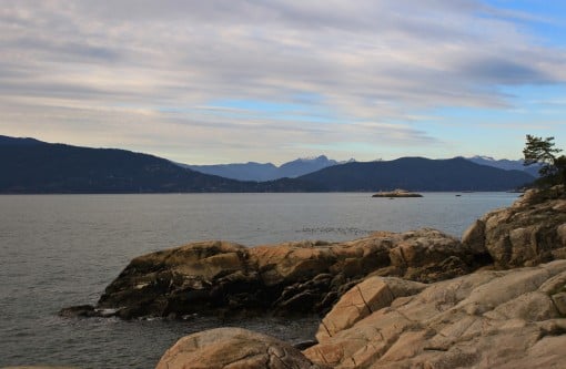 The view from Shore Pine Point in Lighthouse Park