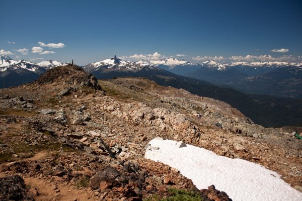 The top of Whistler.