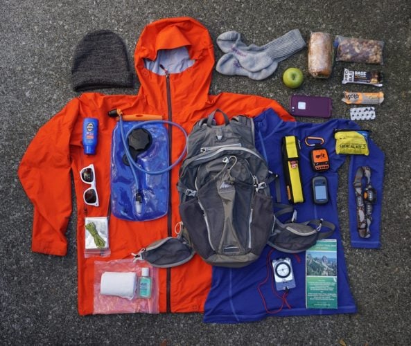 gear hiking