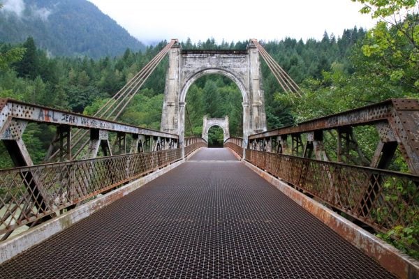 Alexandra Bridge along the Fraser Canyon