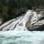 A view of Upper Mehatl Creek Falls