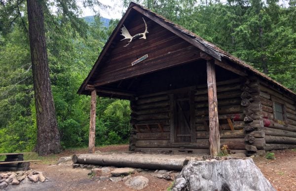 The old trapper's cabin