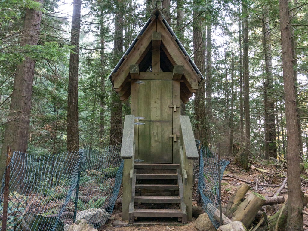 Whyte Lake Outhouse