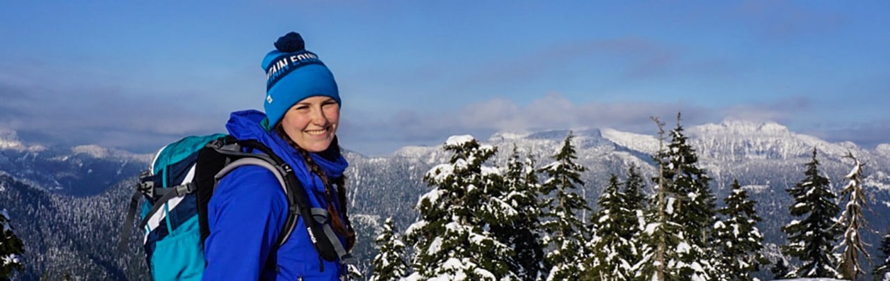 Taryn Snowshoeing