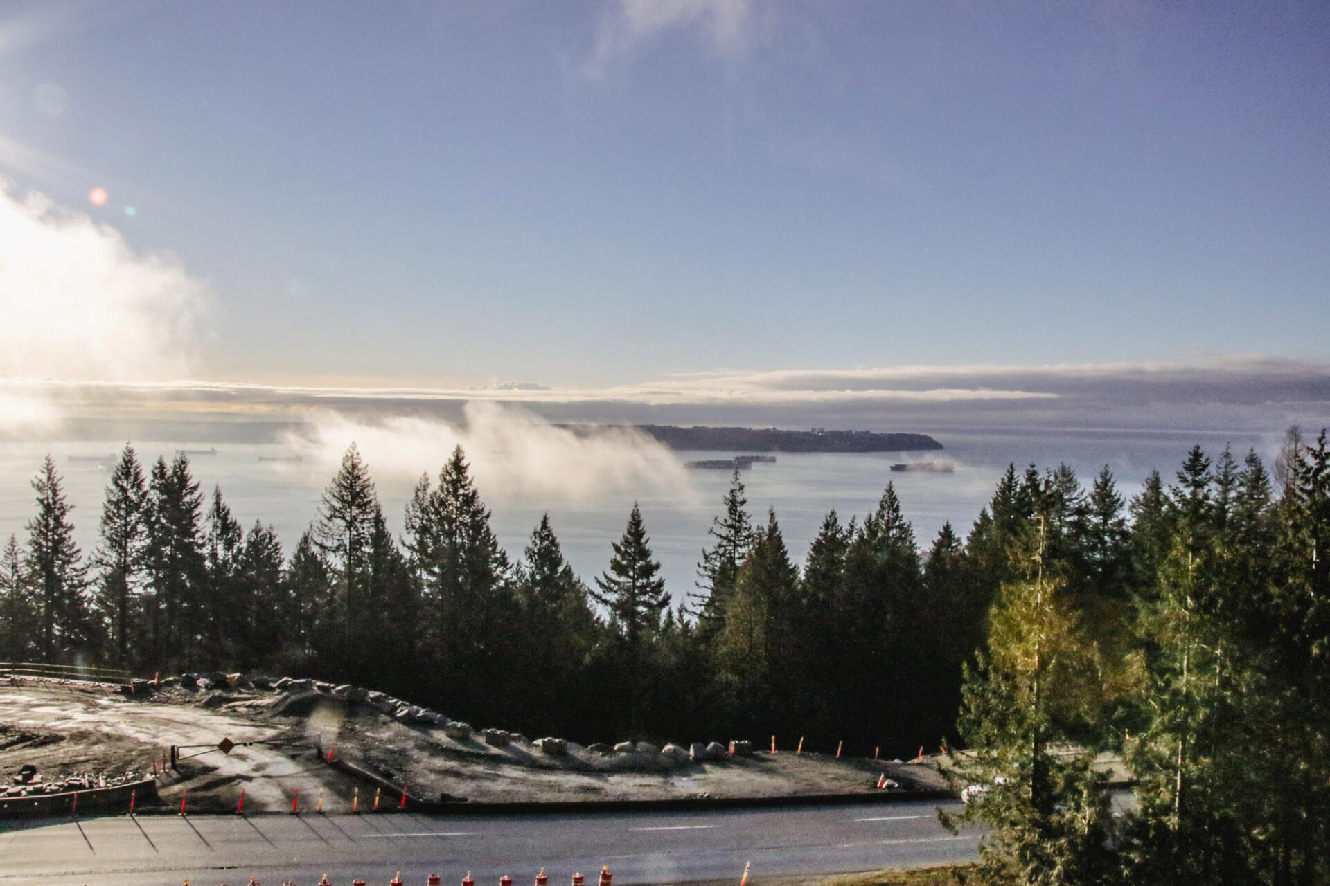 Foggy View from the Cypress Trestle