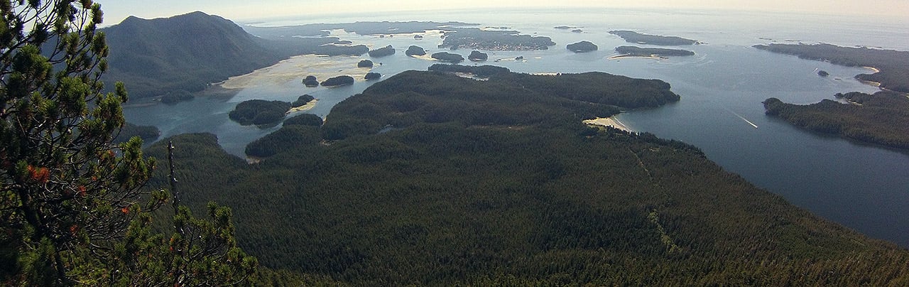 Lone Cone view near Tofino, BC