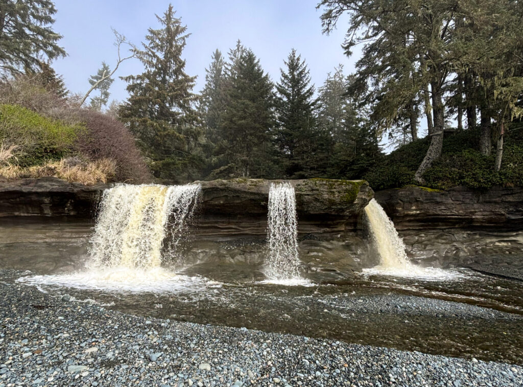 Sandcut Beach Falls