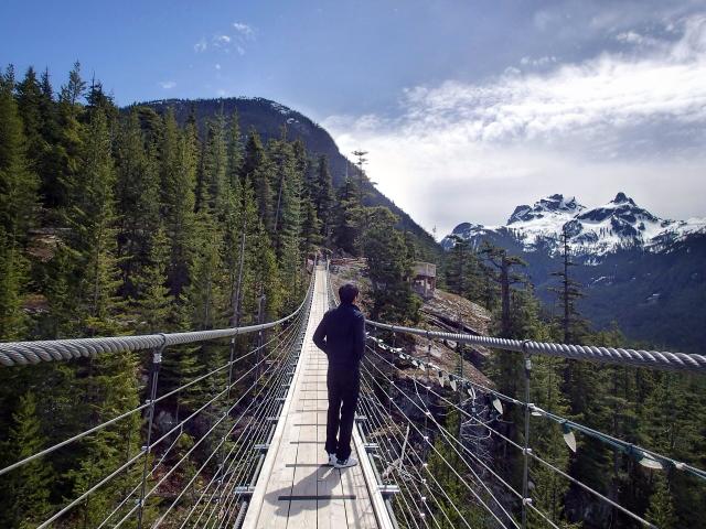 Sky Pilot Suspension Bridge / Spirit Trail