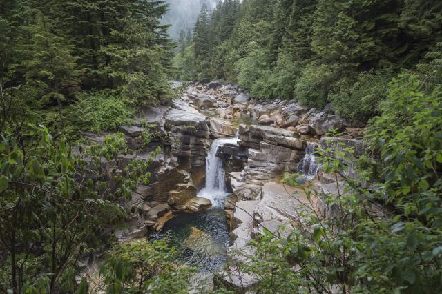 Golden Ears Upper Falls Gold Creek