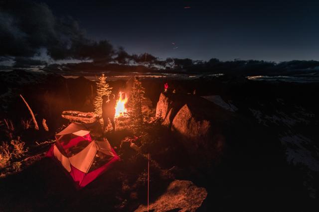 Radium Lake Trail (and Then Bushwhacking)
