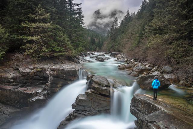 Gold Creek Upper Falls Trail