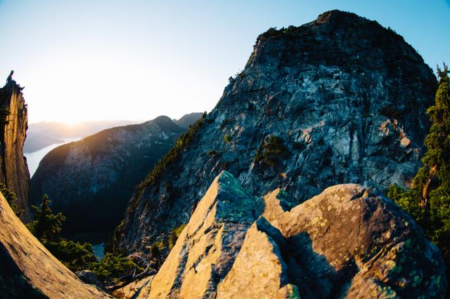 Howe Sound Crest Trail At The Two Lions