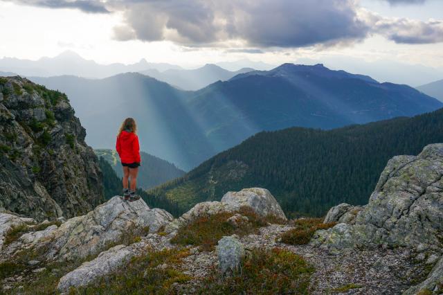 After a smoky August, we headed off, with high hopes of sunshine, to explore the North end of Pinecone Burke Provincial Park on the September long weekend.  Unfortunately the weather was not as good as forecasted but the clouds made for some very dramatic lighting