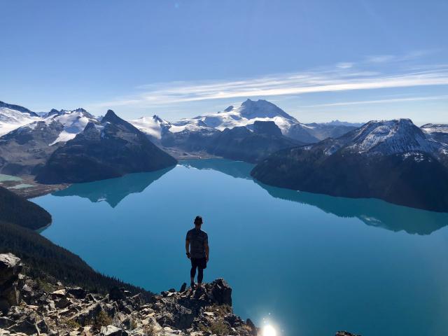 View over panorama ridge