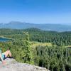 Munro Lake Lookout trail