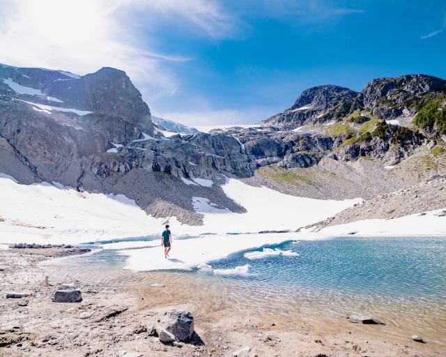 Iceberg Lake Via 19 Mile Creek Trail