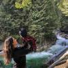 Lower Gold Creek falls
