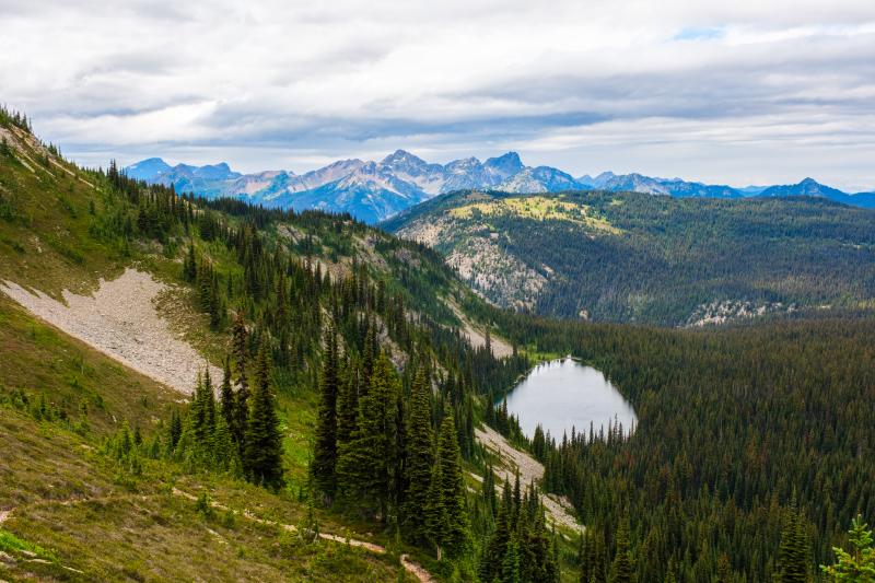 Nicomen Lake (Heather Trail)