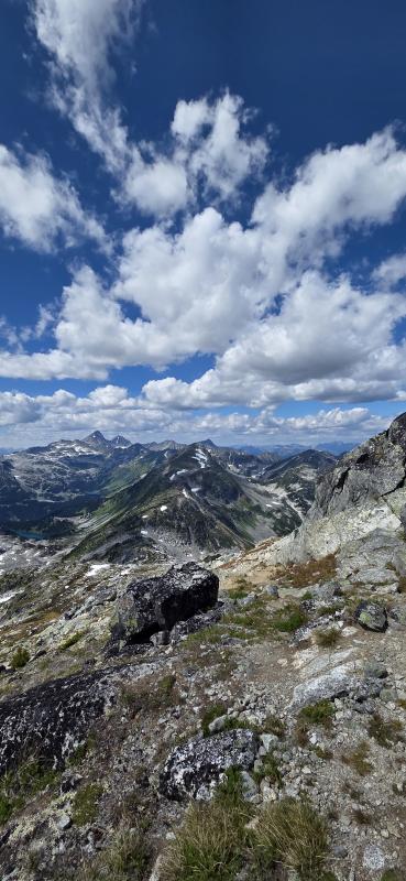 Rohr Lake And Mount Rohr