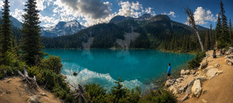 Joffre Lakes Trail – Second Lake
