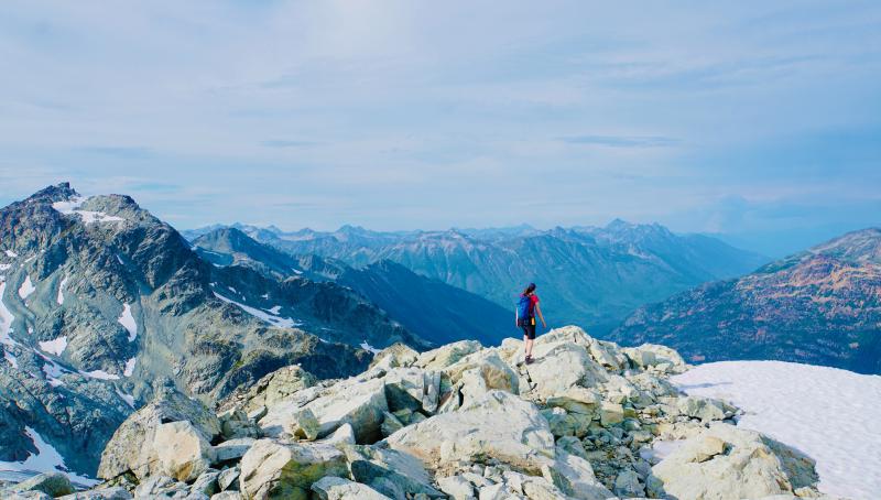 Locomotive Mountain Via Semaphore Lakes Trail