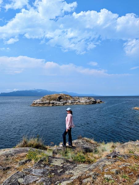 Smuggler Cove Marine Provincial Park Trail Head