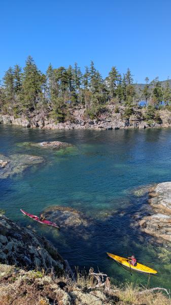 Smuggler Cove Marine Provincial Park