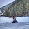 Linderman lake trail