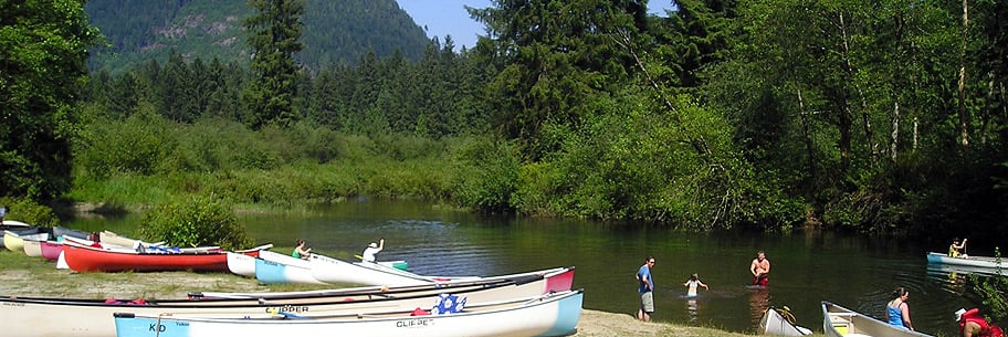 camping widgeon falls vancouver trails