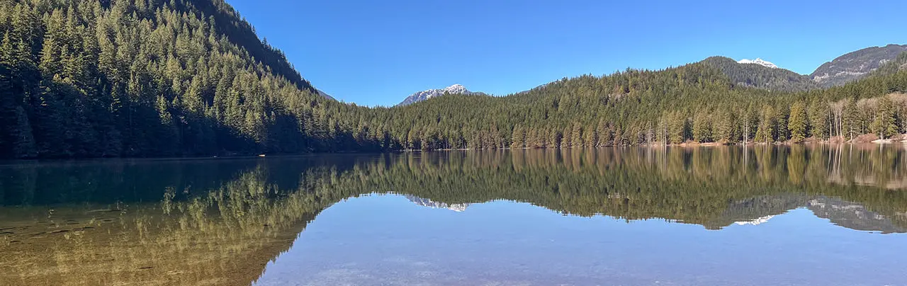 Davis Lake and McDonald Falls