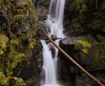 Bosumarne Falls located a few kilometers from Chilliwack Lake