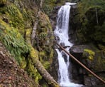 Bosumarne Falls located just off the Chilliwack Lake Road