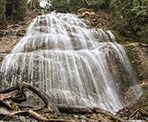 Bridal Veil Falls east of Chilliwack, BC