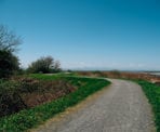 The start of the trail around Brunswick Point in Delta, BC