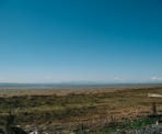 A view of the Strait of Georgia from Brunswick Point in Delta, BC