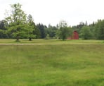 Barns along the Shaggy Mane Trail in Campbell Valley Park