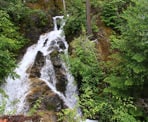 Cool Creek Falls north of Pemberton, BC