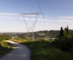 Power lines obstruct the view but the Coquitlam Crunch is all about the workout.