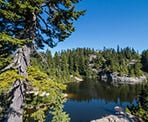 Mystery Lake at Mount Seymour and on the way to De Pencier Bluffs