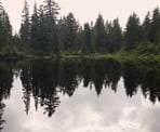 Lindsay Lake along the Dilly Dally trail