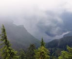 117 Lookout with a view of Coquitlam Lake from the Dilly Dally trail