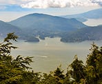 A view towards Bowen Island from Eagle Bluffs