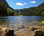 Falls Lake in the Coquihalla Recreation Summit Area