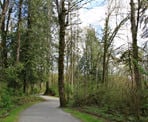 The historic Fort to Fort Trail in Fort Langley